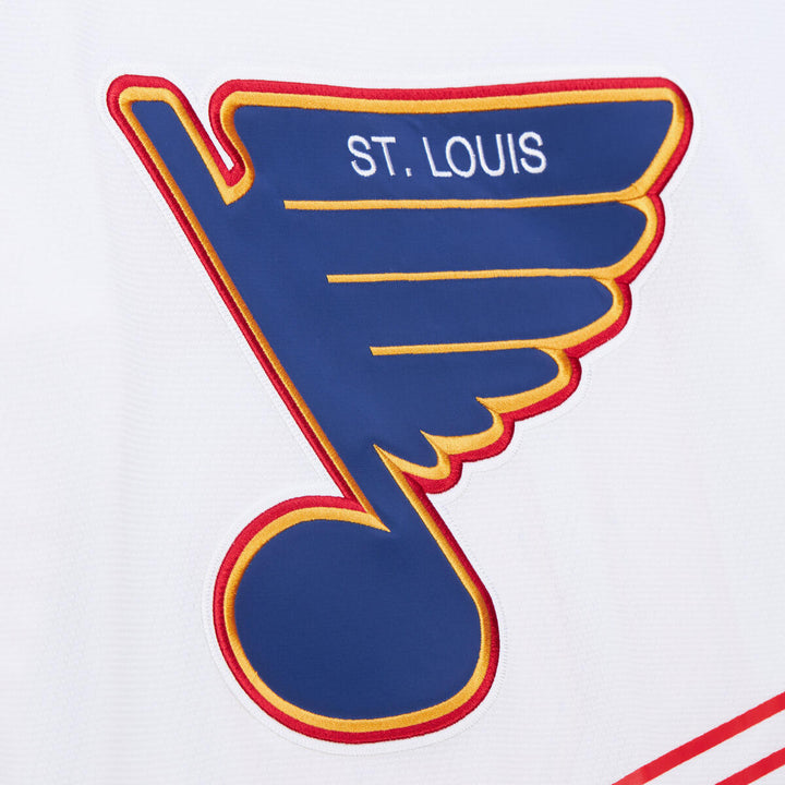 ST. LOUIS BLUES HULL POWER PLAY JERSEY - WHITE Jersey Mitchell & Ness