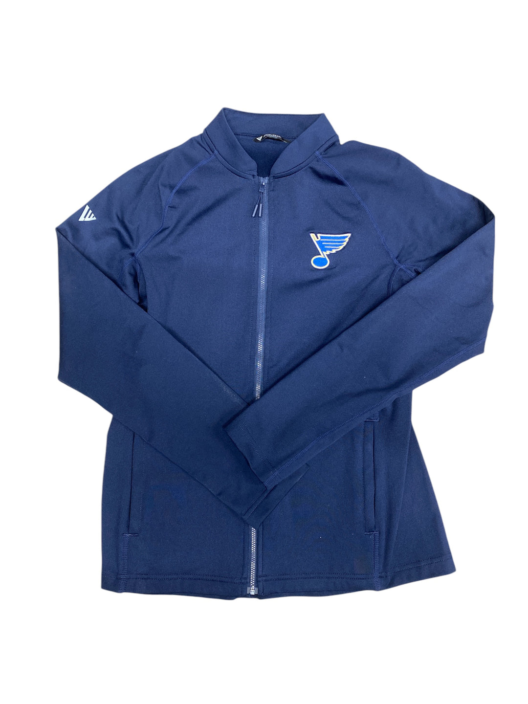 ST. LOUIS BLUES LEVELWEAR LADIES EZRA FULL-ZIP JACKET - NAVY Outerwear Levelwear   