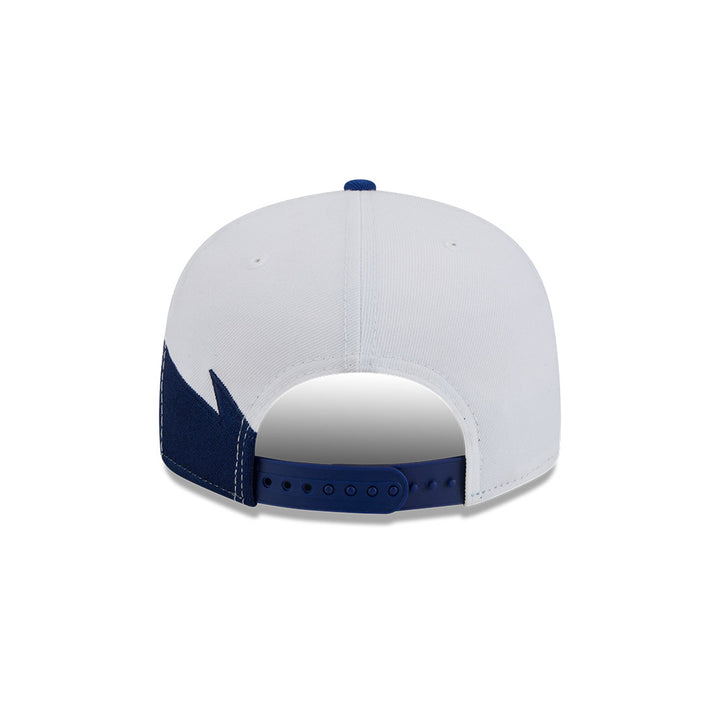 ST. LOUIS BLUES NEW ERA 9FIFTY JAGGED EDGE SNAPBACK - WHITE/ROYAL Hat New Era