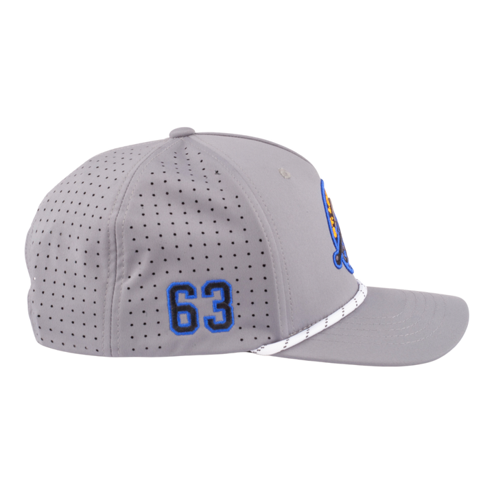 ST. LOUIS BLUES CAPX TONAL TRUMPET PERFORMANCE SNAPBACK - CHARCOAL Hat CapX