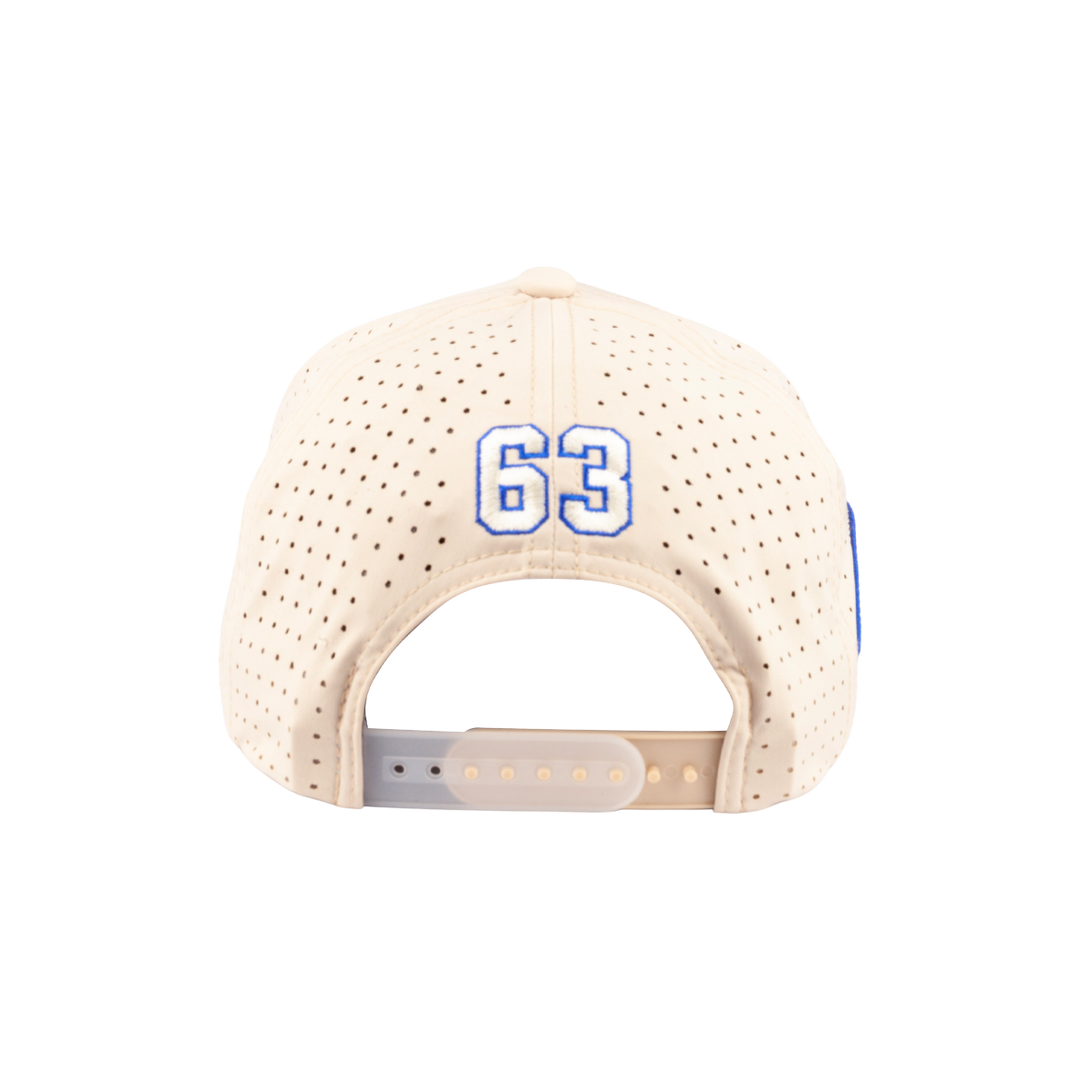 ST. LOUIS BLUES CAPX TREBLE WORDMARK PERFORMANCE SNAPBACK - IVORY Hat CapX