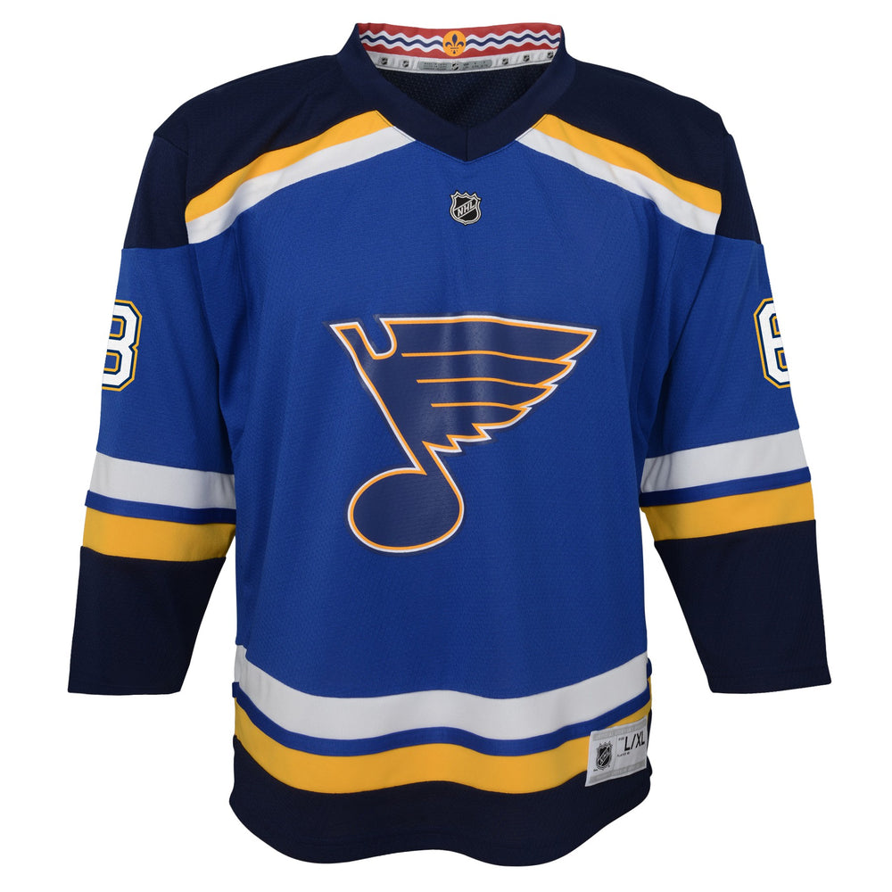 ST. LOUIS BLUES OUTERSTUFF YOUTH NEIGHBOURS #63 HOME REPLICA JERSEY - ROYAL Jersey Outerstuff   