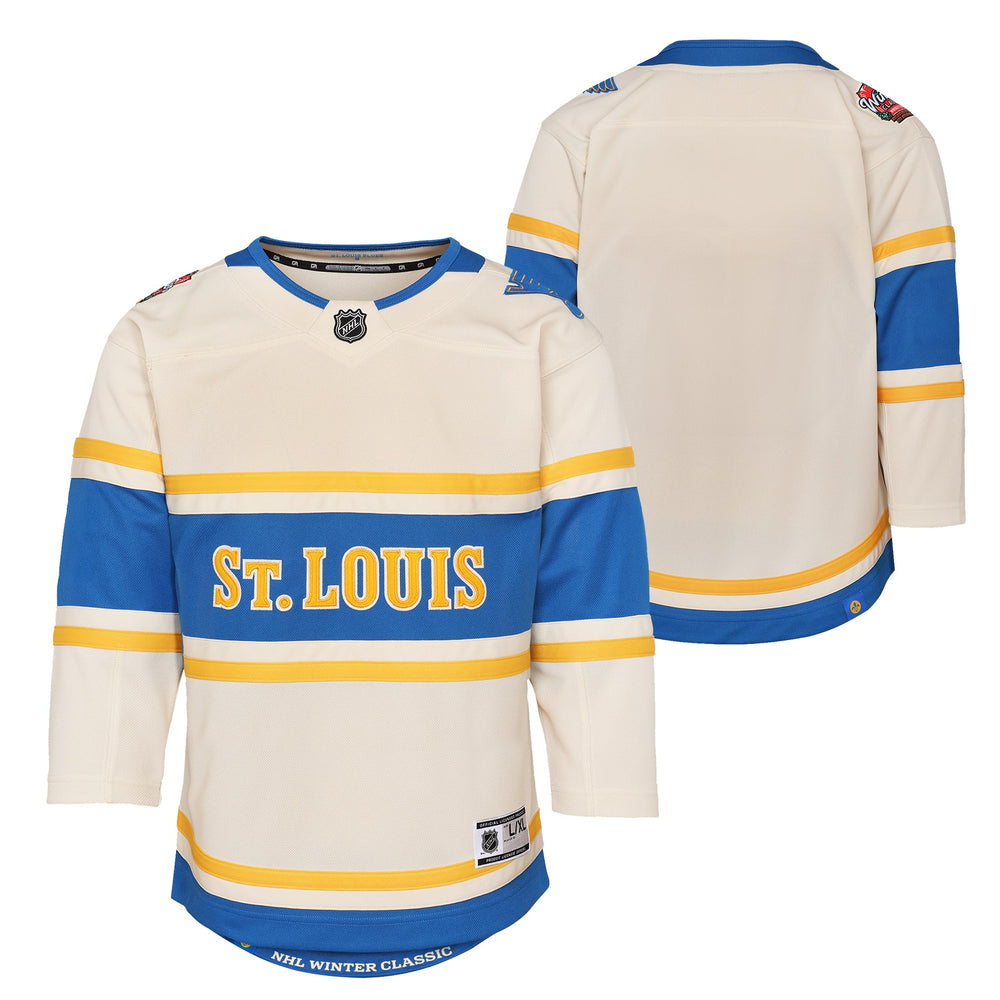 ST. LOUIS BLUES INFANT PREMIER WINTER CLASSIC JERSEY - BEIGE Jersey Outerstuff