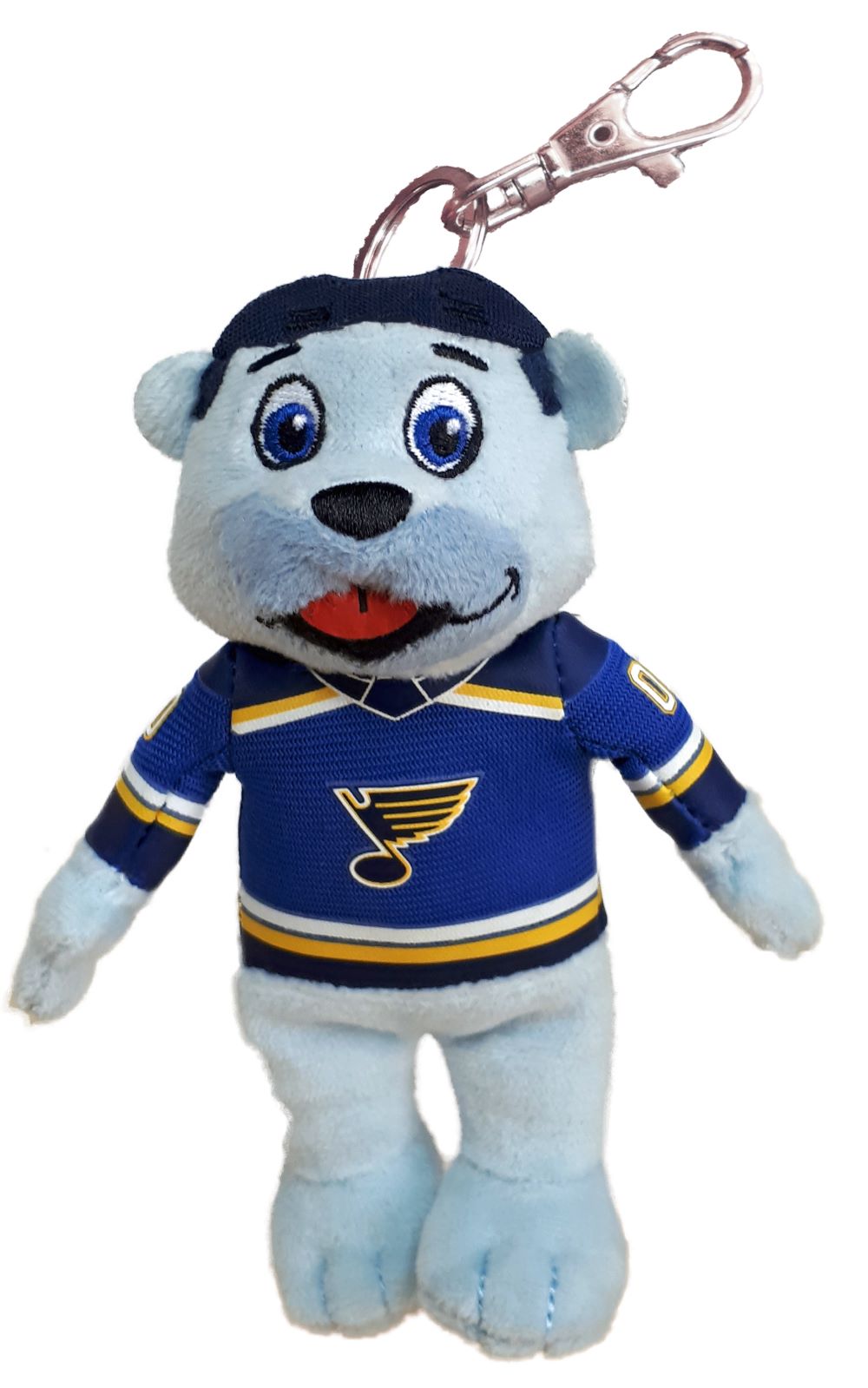 ST. LOUIS BLUES LOUIE ZIPPER PULL PLUSH Novelties Stuffed Animal House   