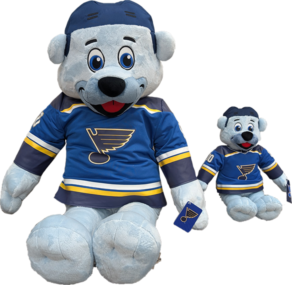 ST. LOUIS BLUES LOUIE 35 INCH PLUSH Novelties Stuffed Animal House   