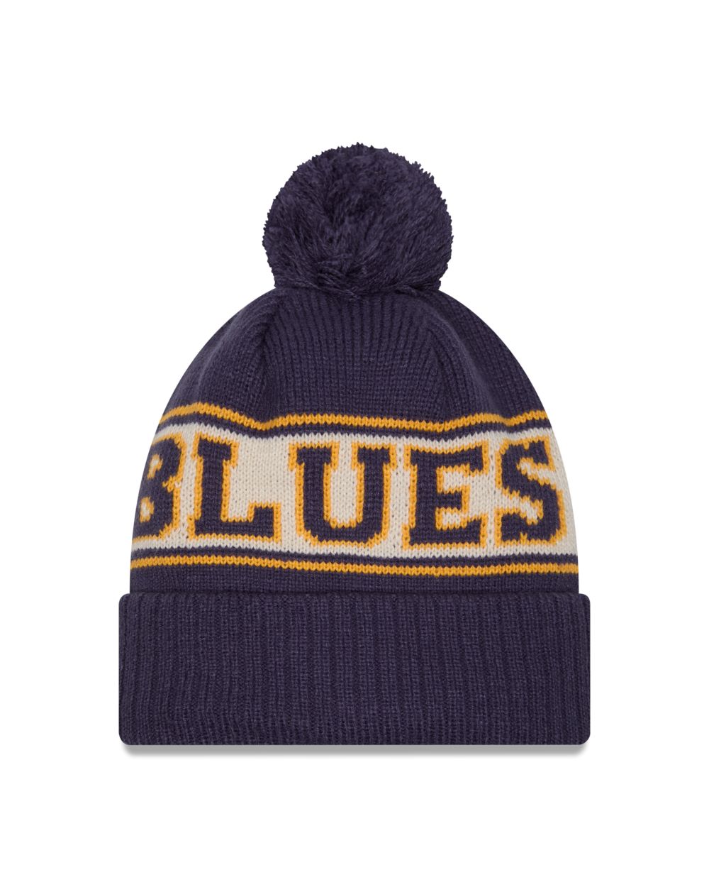 ST. LOUIS BLUES NEW ERA NOTE RETRO POM KNIT - MULTI Knit New Era   