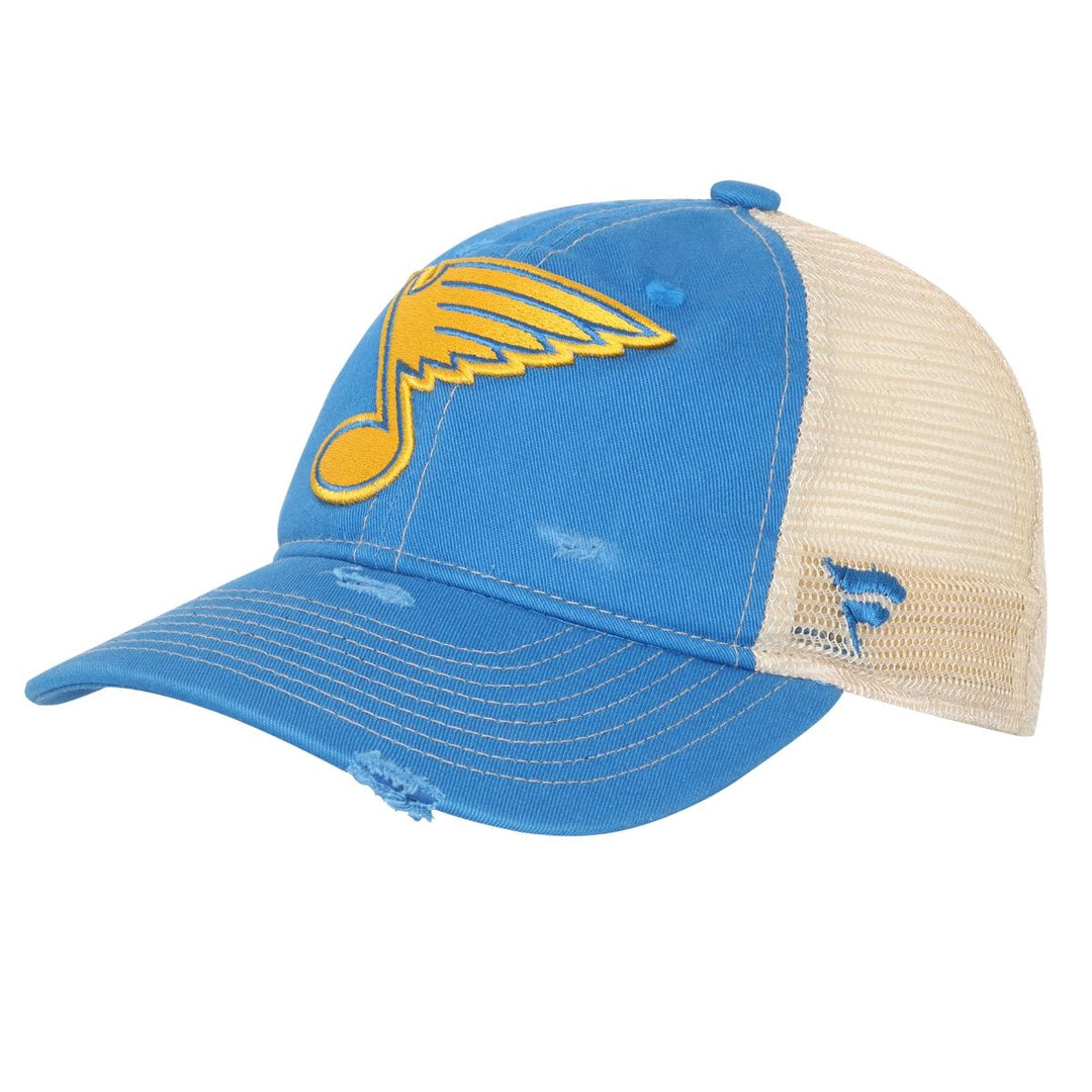 ST. LOUIS BLUES FANATICS AP WINTER CLASSIC NOTE MESH SNAPBACK - AIR FORCE BLUE Hat Fanatics