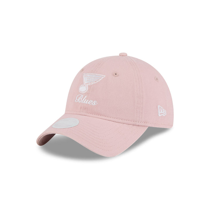 ST. LOUIS BLUES NEW ERA 9TWENTY LADIES PREPPY STRAPBACK - PINK Hat New Era