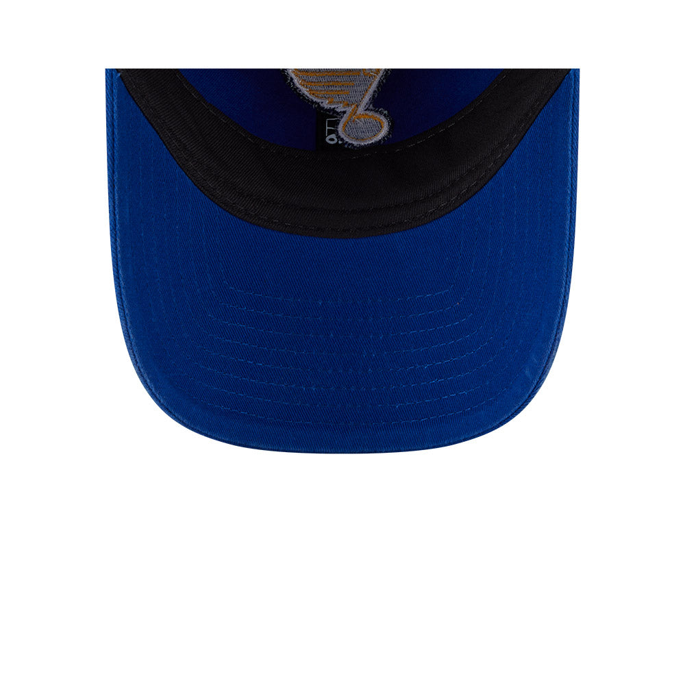 ST. LOUIS BLUES NEW ERA 9TWENTY LADIES PREPPY STRAPBACK - ROYAL Hat New Era