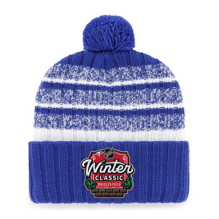 ST. LOUIS BLUES '47 WINTER CLASSIC TAVERN POM KNIT - ROYAL Knit '47 Brand