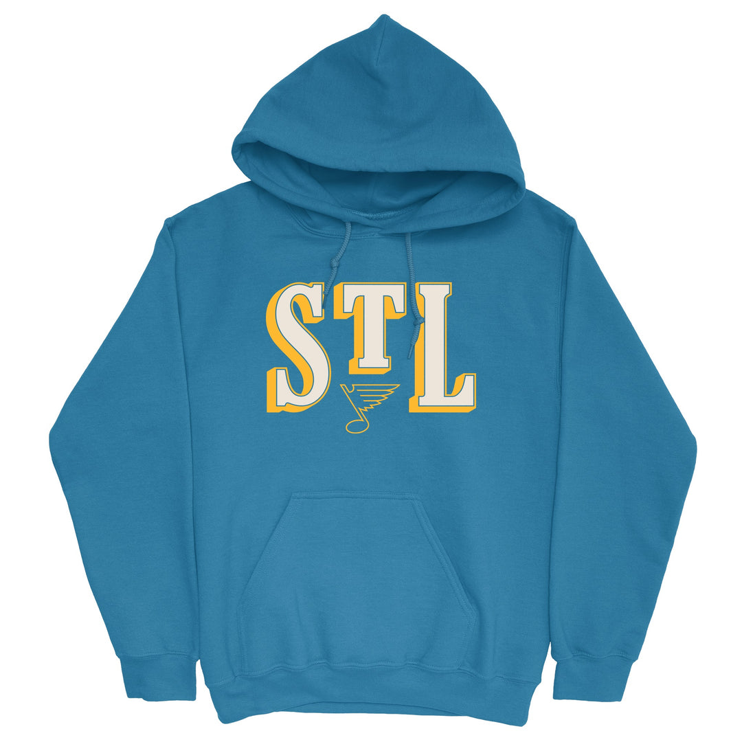 ST. LOUIS BLUES SERIES SIX EVENT HOODIE - SAPPHIRE Hoodie Series Six