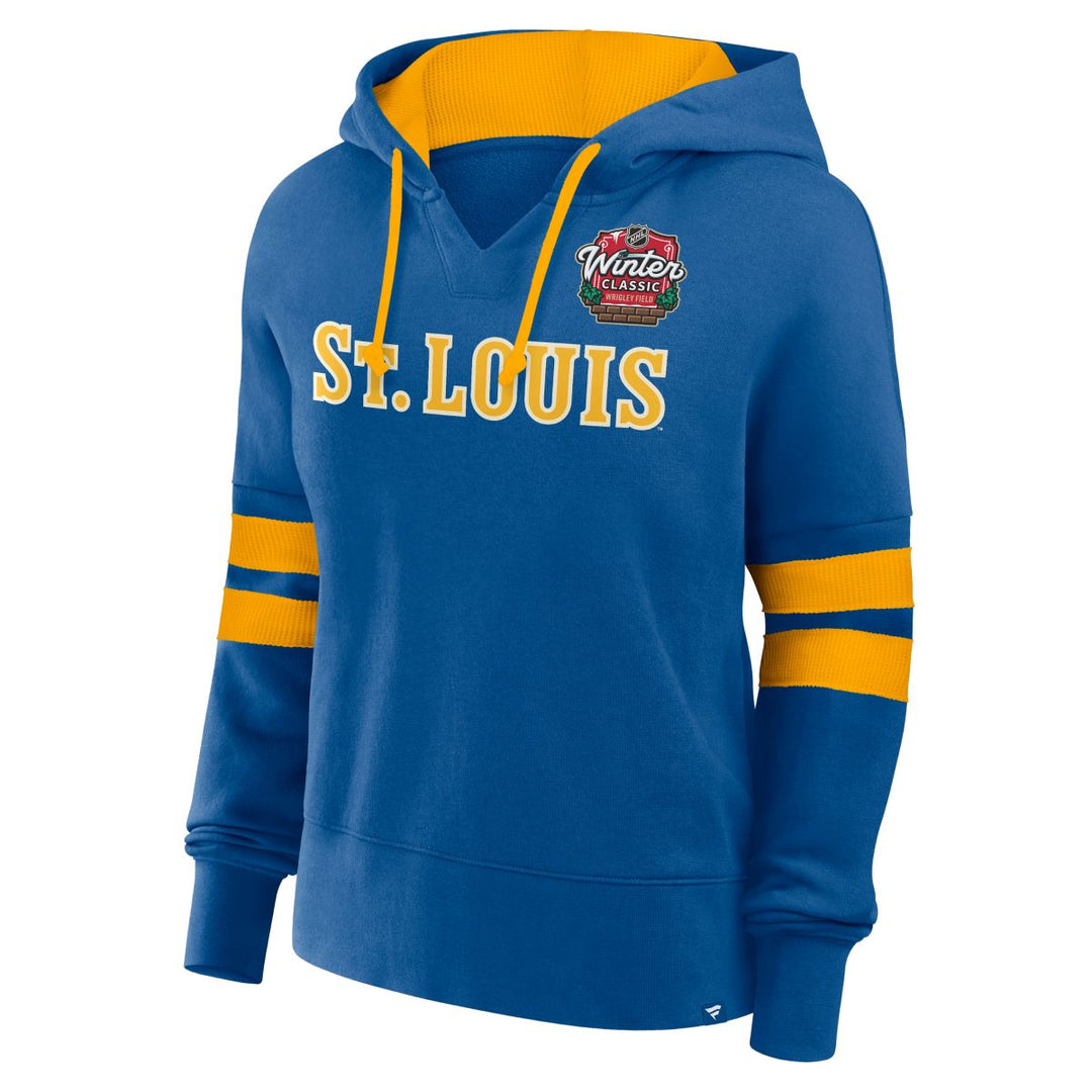 ST. LOUIS BLUES WINTER CLASSIC LADIES HOODIE - AIR FORCE BLUE Apparel & Accessories Fanatics