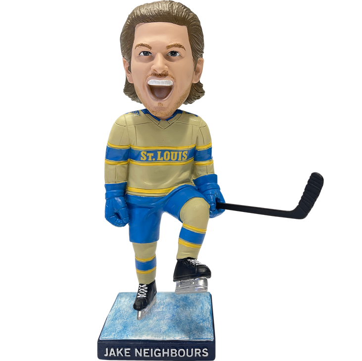 ST. LOUIS BLUES NEIGHBOURS WINTER CLASIC BOBBLEHEAD Toys St. Louis Blues