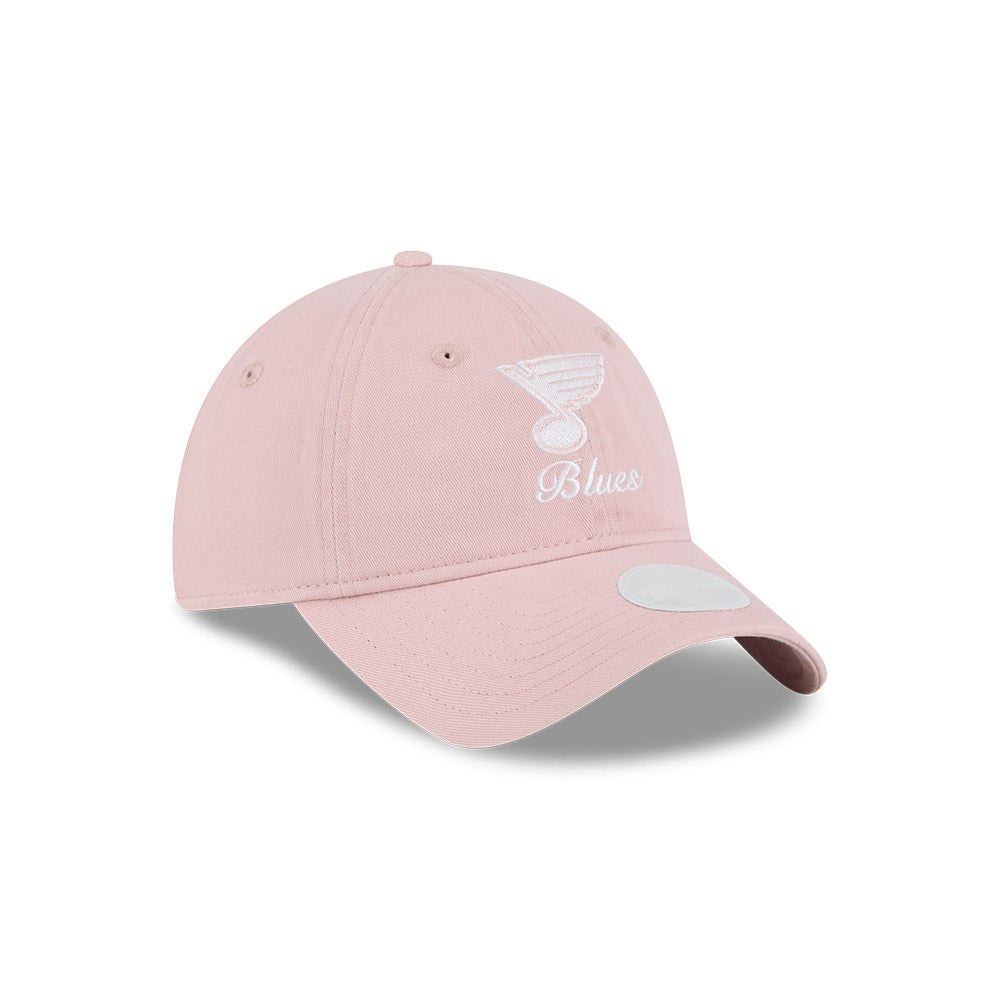 ST. LOUIS BLUES NEW ERA 9TWENTY LADIES PREPPY STRAPBACK - PINK Hat New Era