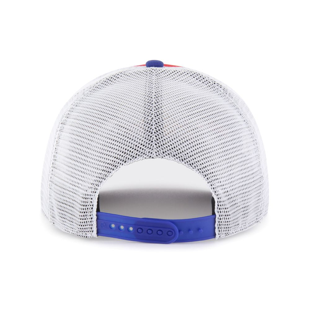 ST. LOUIS BLUES '47 TRUMPET DOUBLEHEADER MESH SNAPBACK - MULTI Hats '47 Brand   