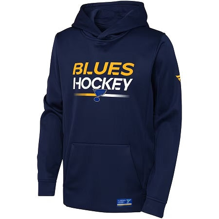 NHL St. Louis Blues Windbreaker Jacket, Blue/Yellow - S – Take It