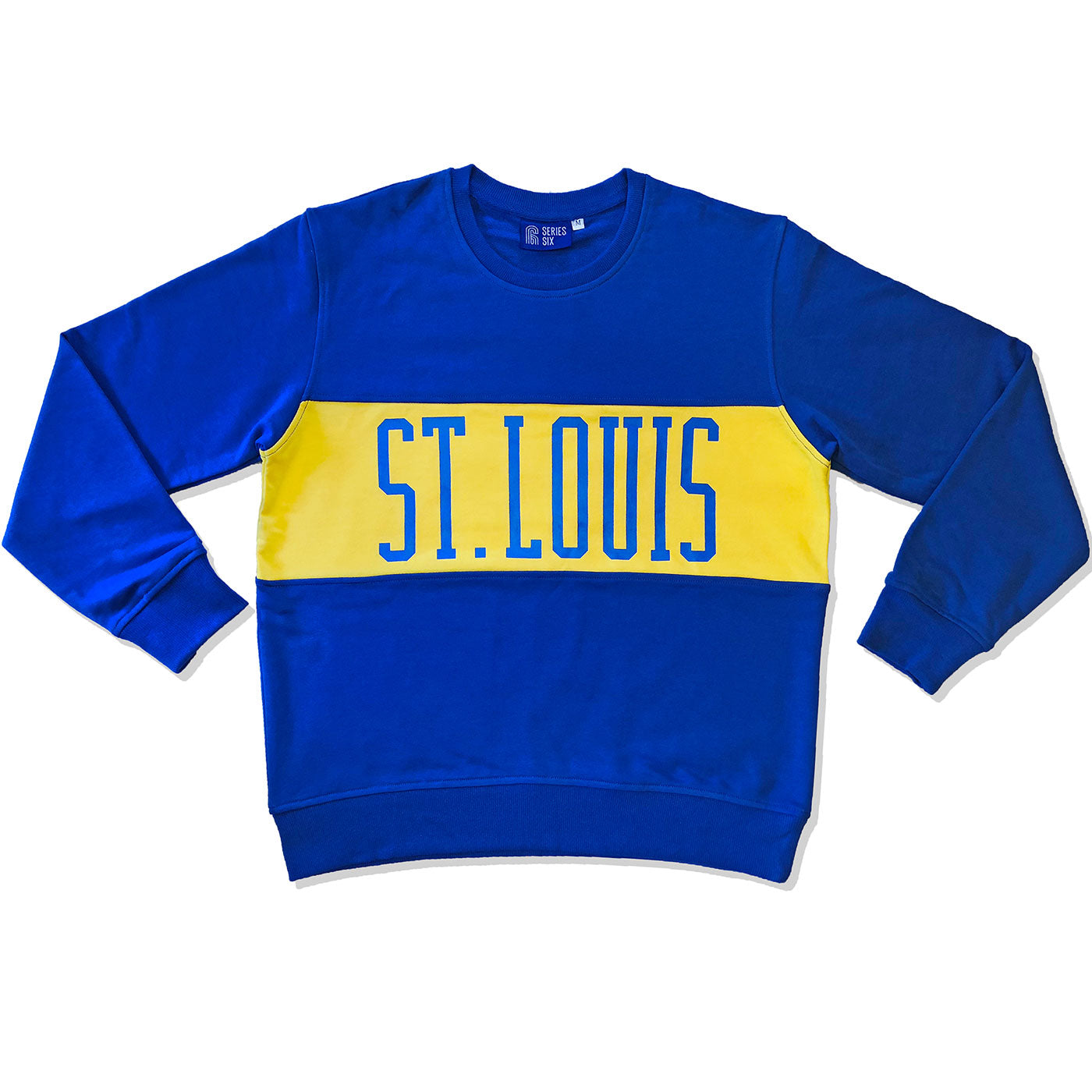 ST. LOUIS BLUES SERIES SIX CREWNECK SWEATER STL Authentics