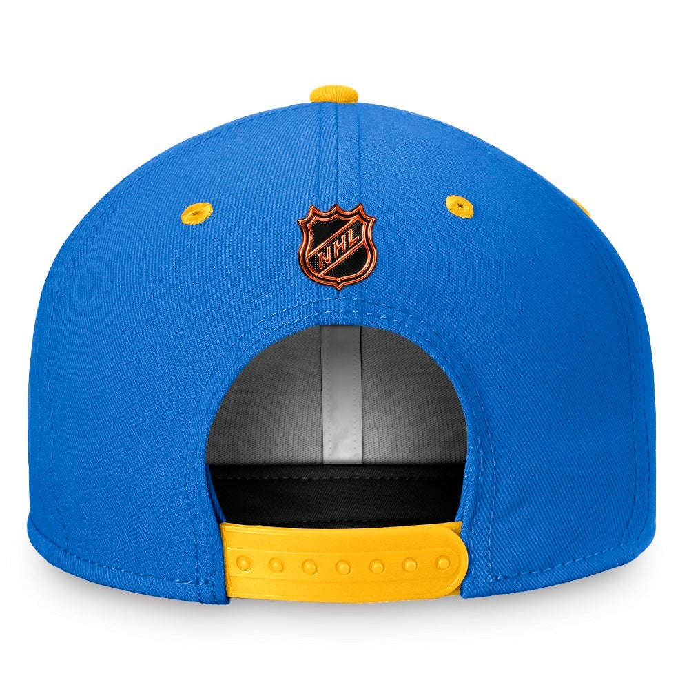 Fanatics NHL St. Louis Blues 2023-2024 Authentic Pro Draft Snapback Hat - One Size Each