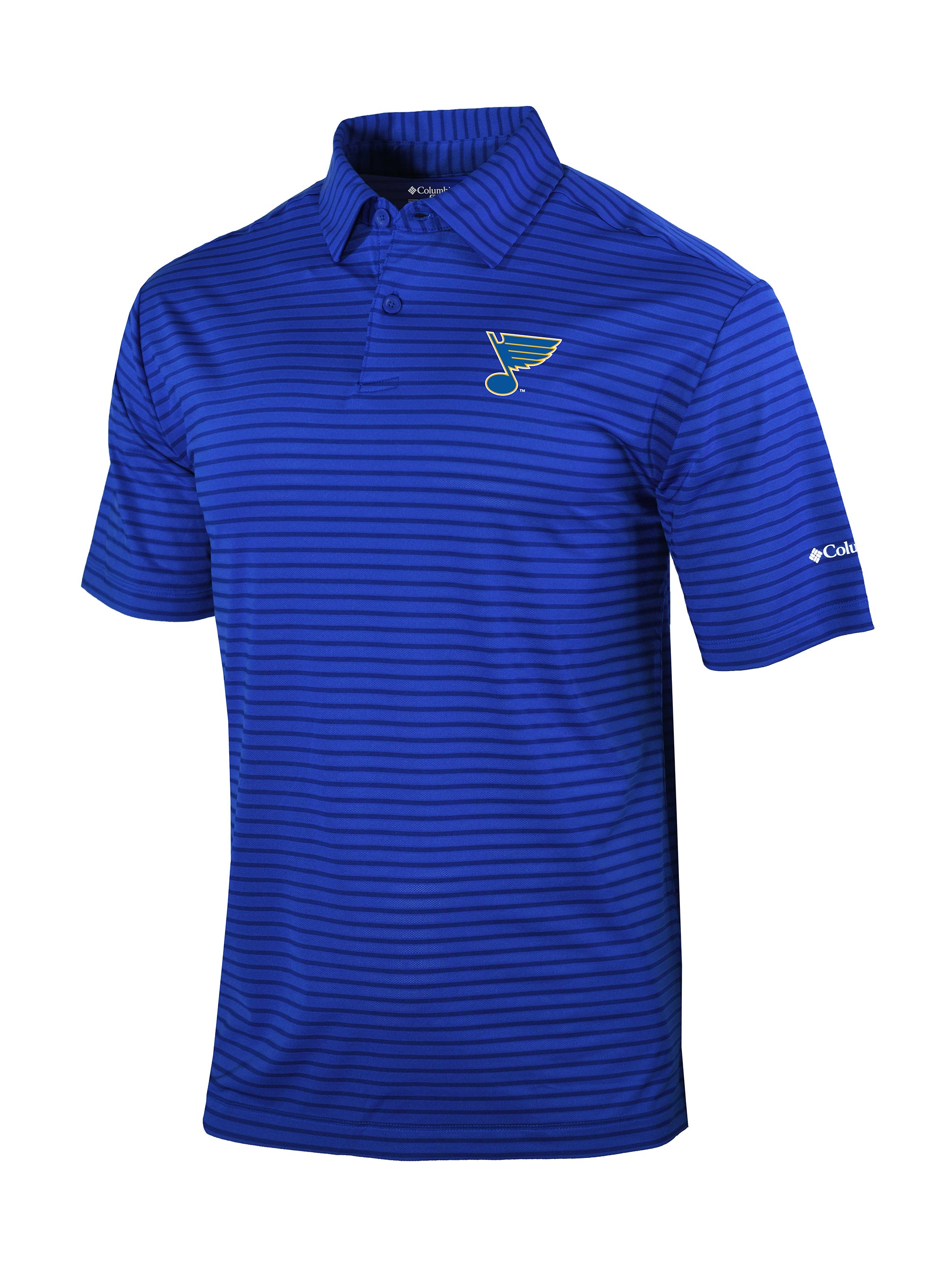 Blues stanley cup polo shirt on sale