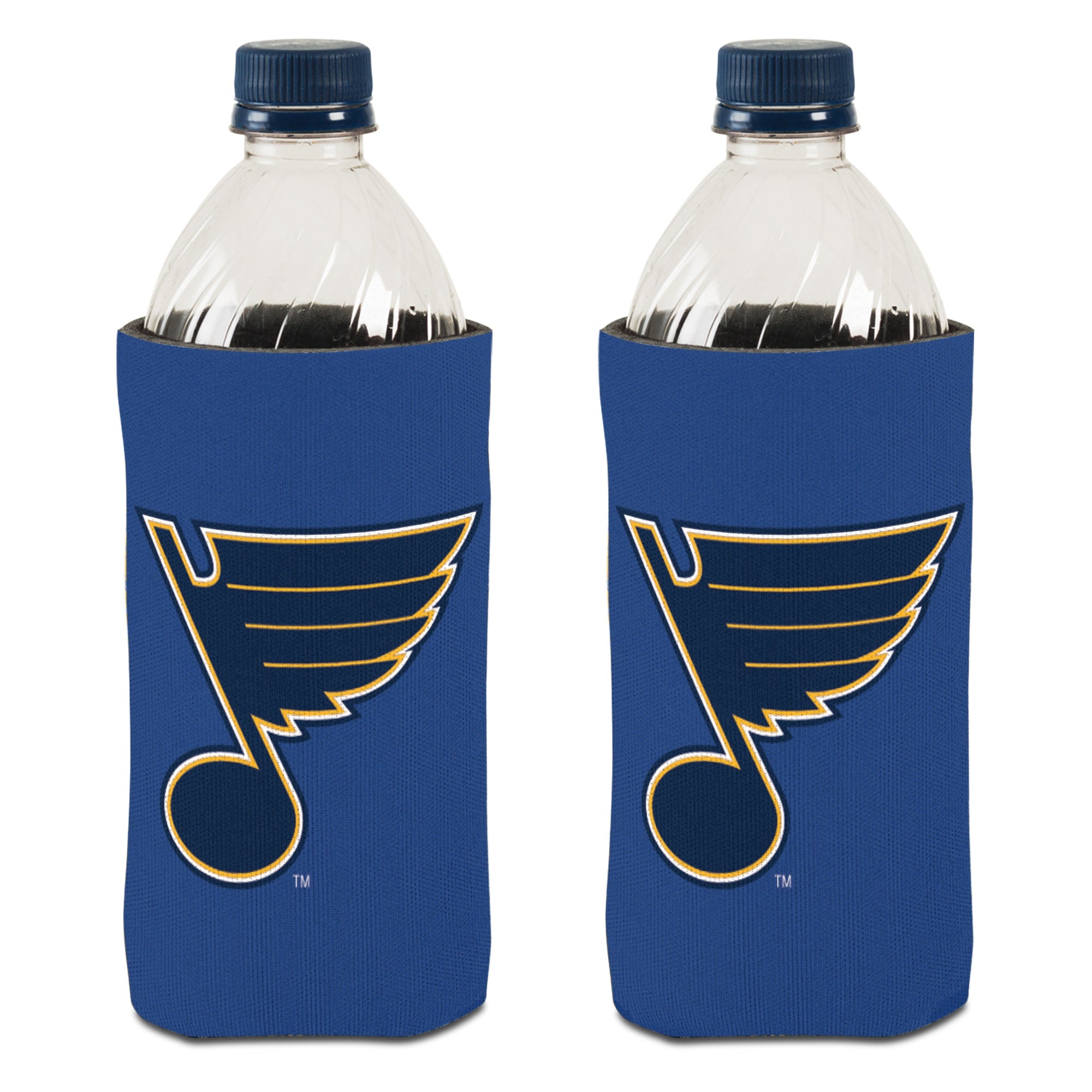 ST. LOUIS BLUES WINCRAFT 24OZ. BLUE NOTE KOOZIE CAN COOLER STL