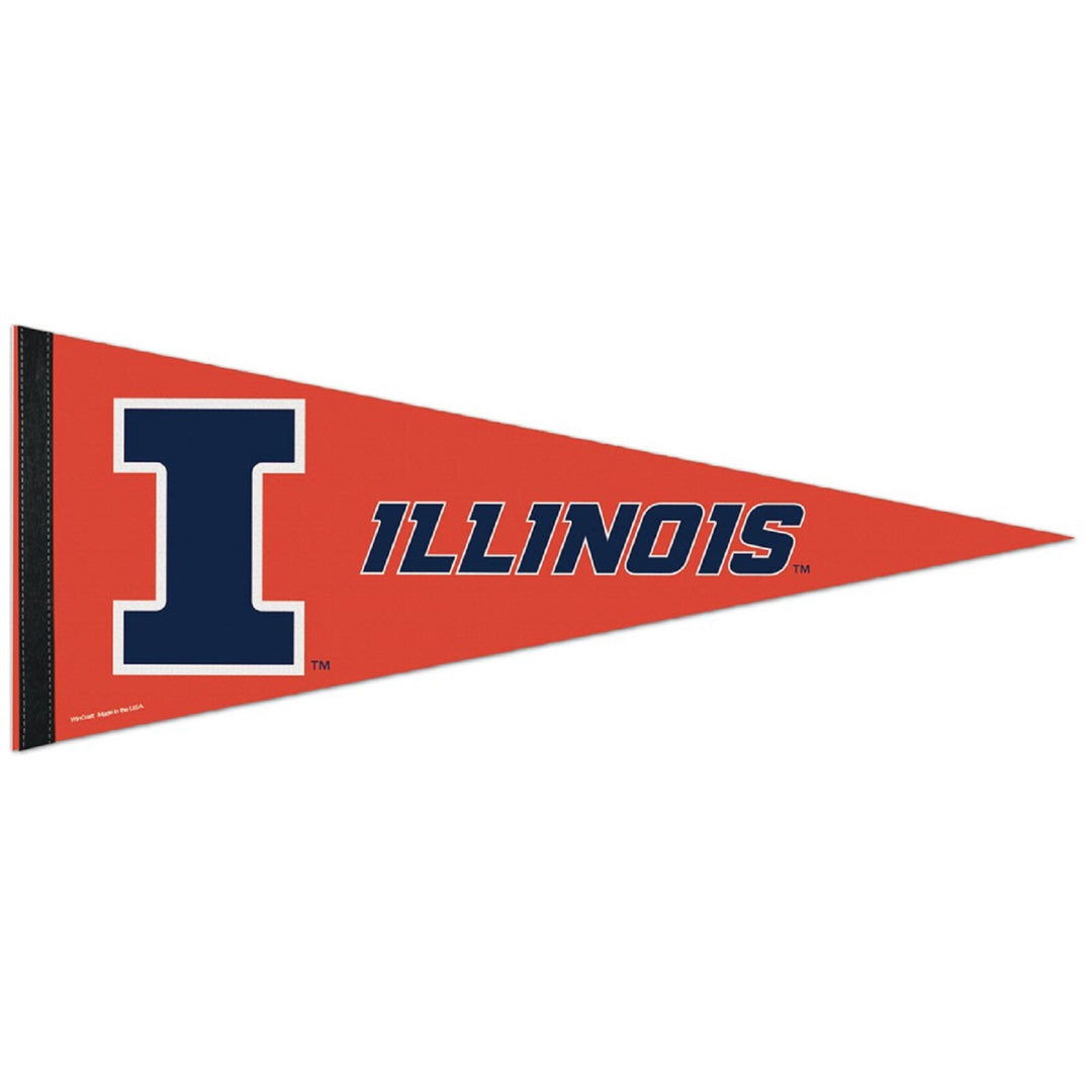 University Of Illinois I Pennant Other STL Authentics   