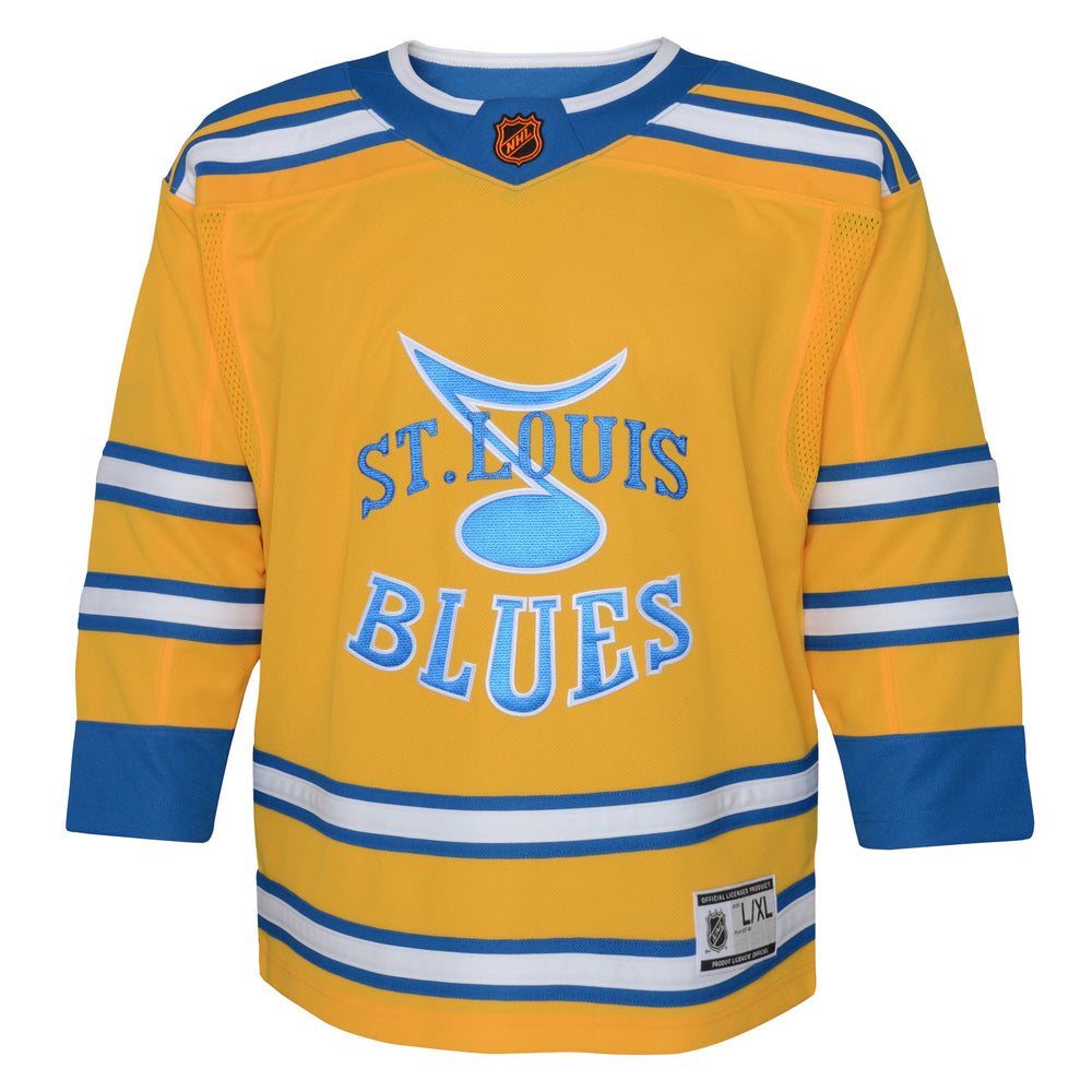 Customizable St Louis Blues Adidas Primegreen Authentic NHL Hockey Jersey - Third Alternate / L/52