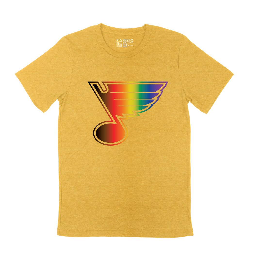 PRIDE St. Louis Blues and Cardinals Mash-up/combo Next Level 