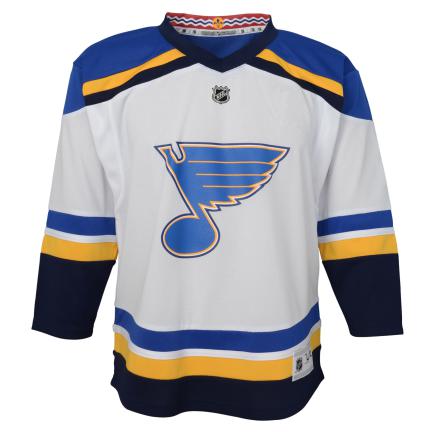 NHL Adidas Primegreen St. Louis Blues Away Jersey Size 44(xs)