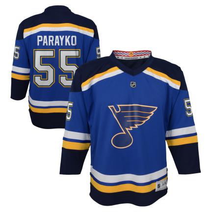 ST. LOUIS BLUES OUTERSTUFF YOUTH HOME REPLICA PARAYKO #55 JERSEY - ROY – STL  Authentics