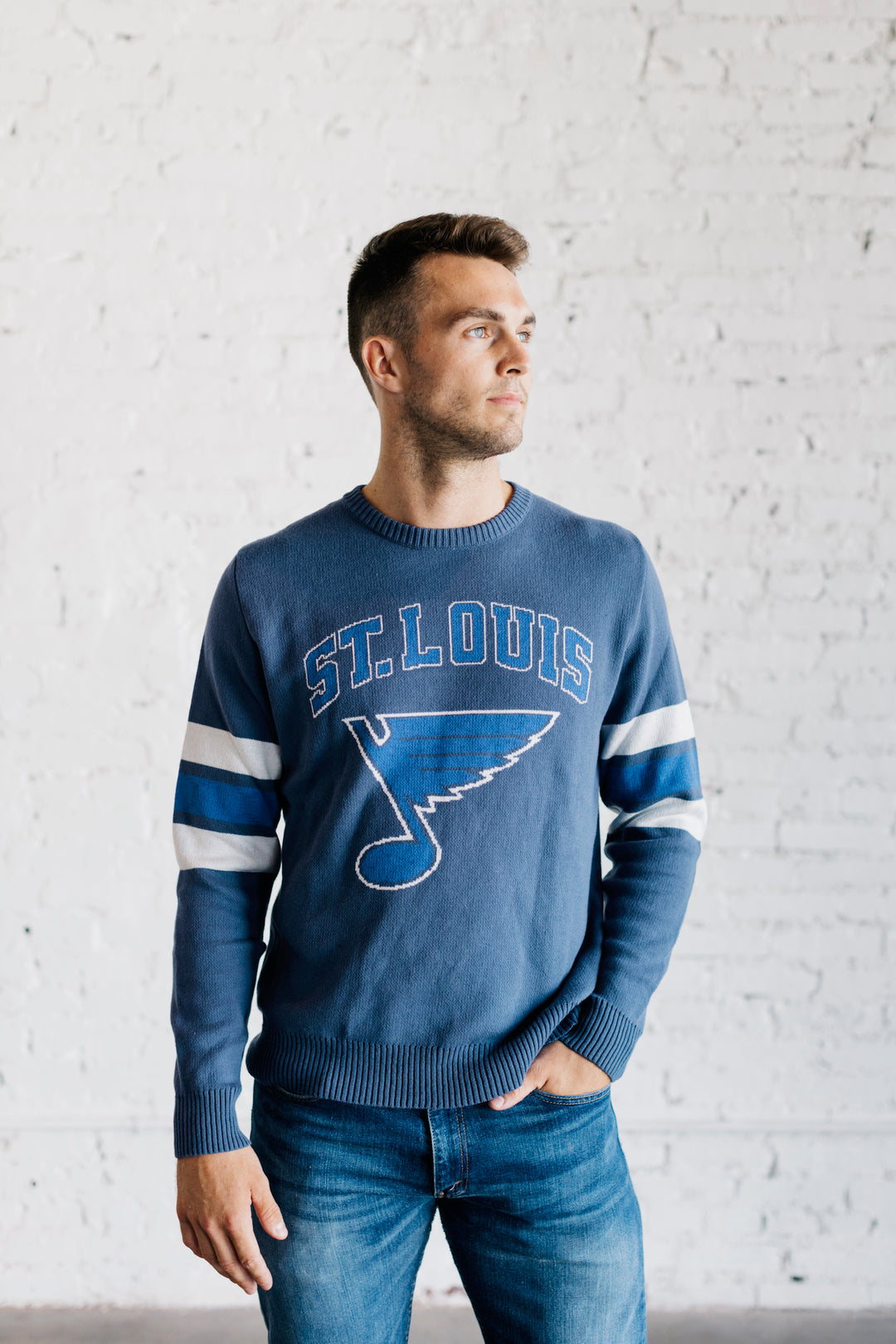 Female St Louis Blues Sweatshirts in St Louis Blues Team Shop