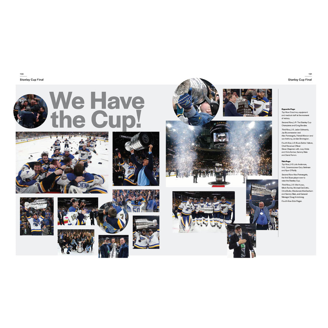 History Made: The Official Story of the 2019 Stanley Cup Champion St. Louis Blues - STL Authentics